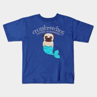 crossbreeding : puppies or mermaids Kids T-Shirt